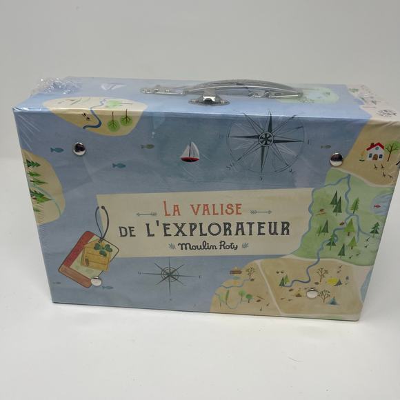 New Moulin Roty Explorer Suitcase gift set - Picture 7 of 9